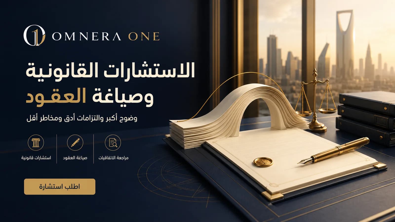 الاستشارات القانونية وصياغة العقود